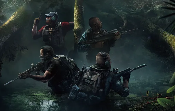 Weapons, Jungle, Ubisoft, DLC, Equipment, Ghosts, Squad, Tom Clancy’s Ghost Recon Wildlands