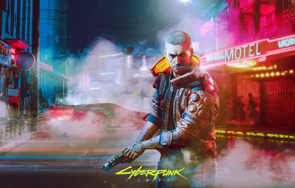 Wallpaper Cyberpunk 2077, Cyberpunk Girl, Cyberpunk, cd Projekt