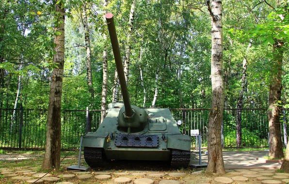 Moscow, USSR, SAU, SU-100, Poklonnaya Gora, The Museum of G.O.R.A.