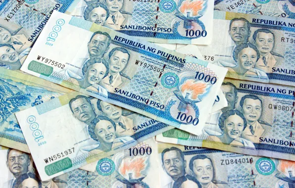 Picture pattern, desing, currency, philippine money