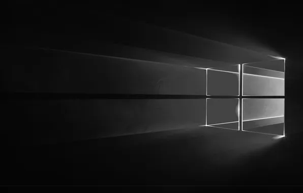 Windows, BACKGROUND, BLACK, LOGO