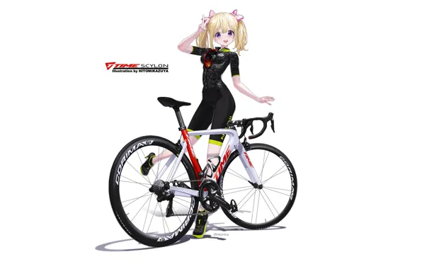 Girl, Sport, Bike