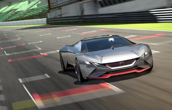 Concept, Peugeot, supercar, Vision, Peugeot, Gran Turismo, 2015