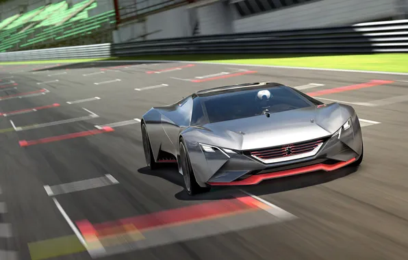 Picture Concept, Peugeot, supercar, Vision, Peugeot, Gran Turismo, 2015