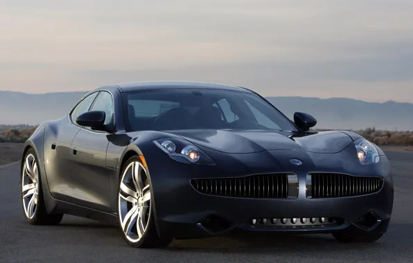 Picture Road, Car, The Fisker karma