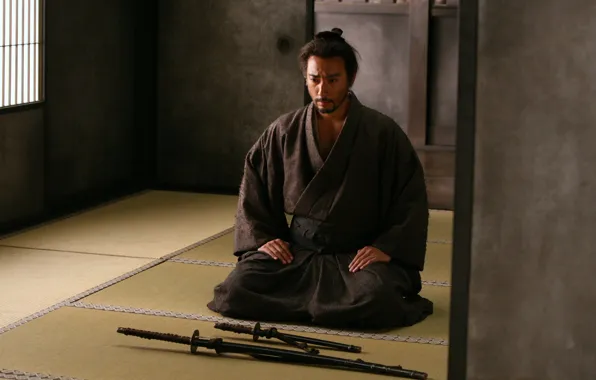Room, katana, samurai, Hara-kiri, bushido, Takashi Miike