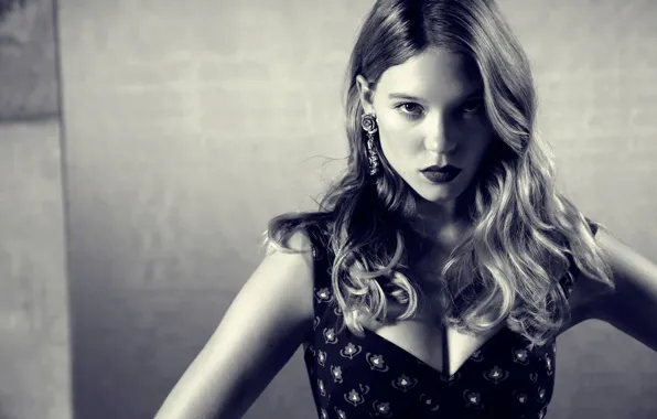 Picture photoshoot, Lea Seydoux, Interview, Russian edition