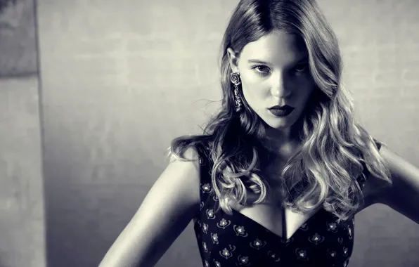 Photoshoot, Lea Seydoux, Interview, Russian edition