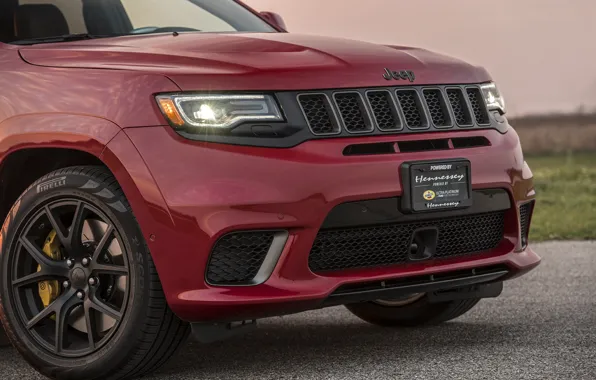 Lights, 2018, Hennessey, Jeep, Grand Cherokee, Trackhawk, HPE1000