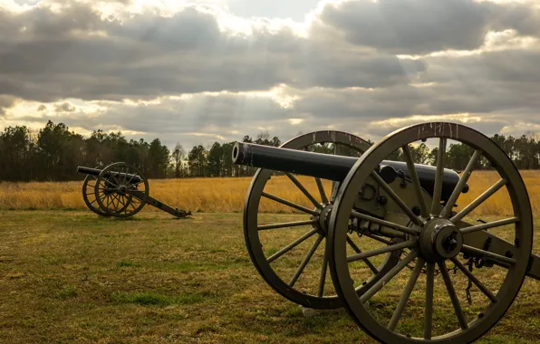 Field, weapons, gun
