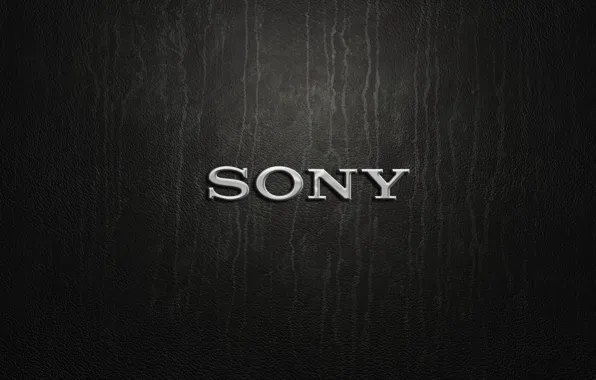 Silver, logo, Sony