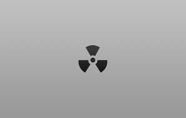 Picture background, sign, radiation