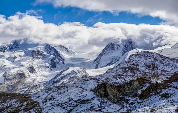 Mountains, Switzerland, Alps