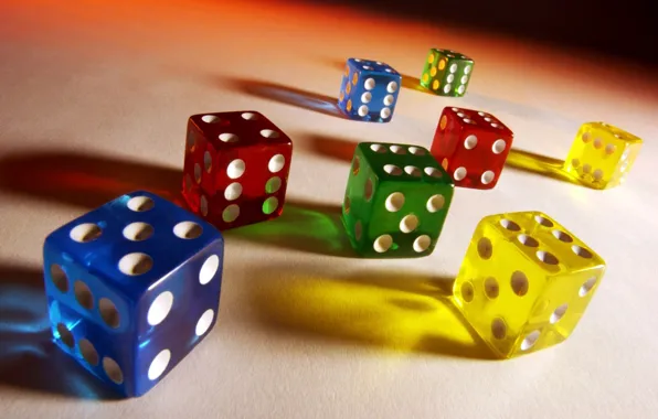 Color, cubes, bones, dice, number, combination, the dice