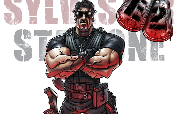 Sylvester Stallone, Sylvester Stallone, Rambo, The Expendables 2 The Expendables 2