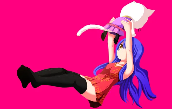 Kawaii, nothing, anime, cat, dragon, Carla, manga, Wendy