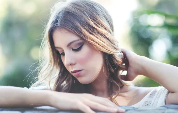 Makeup, bokeh, Yaritxa Torres Aguilar