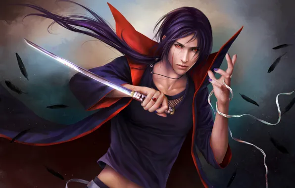 Art, naruto, Anime, naruto, Itachi, Uchiha, zetsuai89.