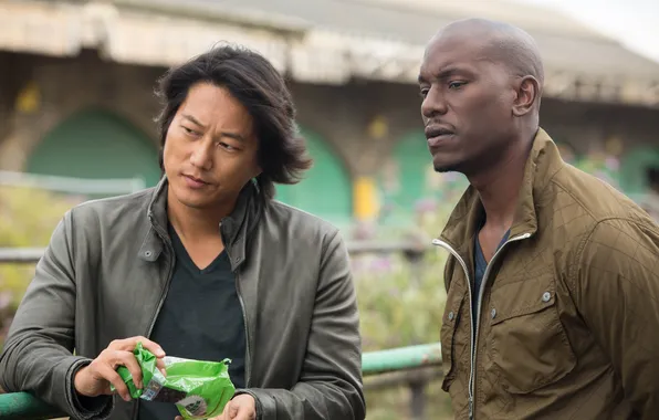 Picture Fast and furious 6, Tyrese Gibson, Tyrese Gibson, Sung Kang, Han, Furious 6, Roman, Sang …