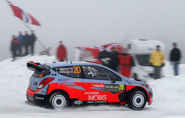 Hyundai, Sweden, WRC, Rally, i20, Abbring