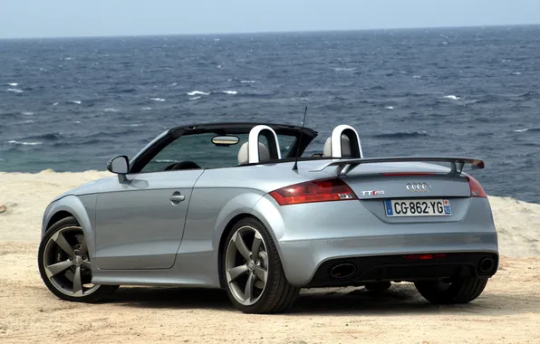 The sky, Audi, Roadster, car, back, Audi TT