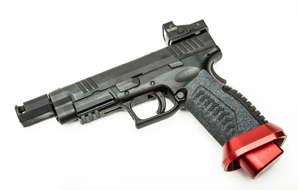 Picture gun, weapons, semi-automatic, Springfield Armory, XDM