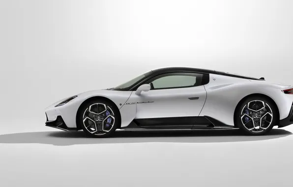 Light, white, wheels, maserati, coupe, background, 2021, mc20