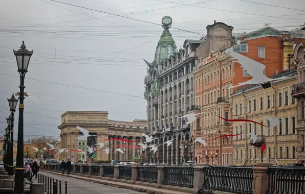 Saint Petersburg, Russia, Neva, Singer