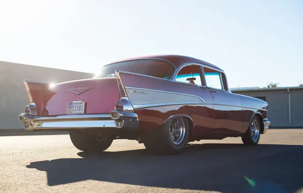 Picture style, classic, Chevy, 1957