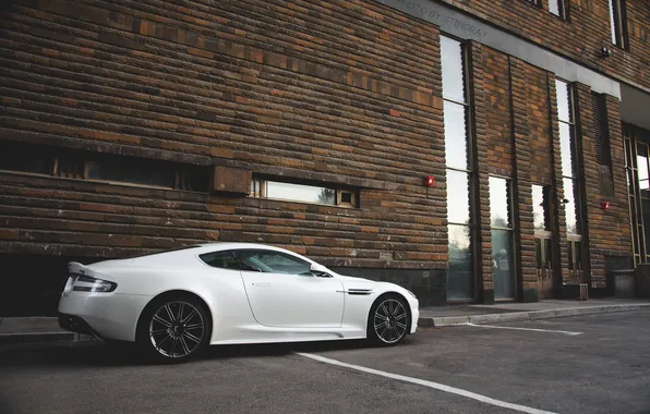 Picture Aston Martin, DBS, white