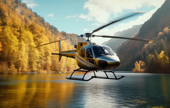 Flight, aviation, technique, helicopter, AI art, neural network