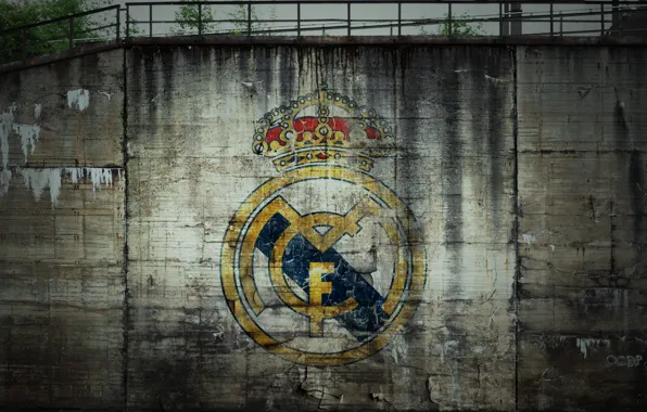 Logo, football, Real Madrid, blancos