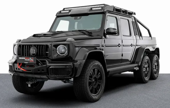 Picture Brabus, side view, front view, Mercedes-Benz G-Class, 2023, Brabus 900 XLP Superblack 6x6, on G-Class