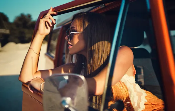 Auto, glasses, profile, sponge, EIKONAS