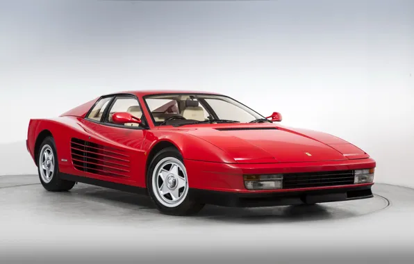 Picture Ferrari, supercar, Ferrari, 1987, Testarossa, Testarossa