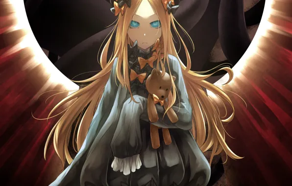 Anime, art, girl, Fate Grand Order, The destiny of a great campaign, Abigail Williams, Foreigner