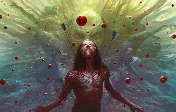 Blood, zombies, undead