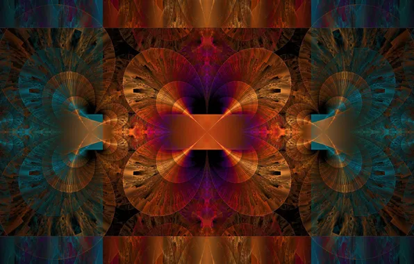 Pattern, divorce, fractal, square