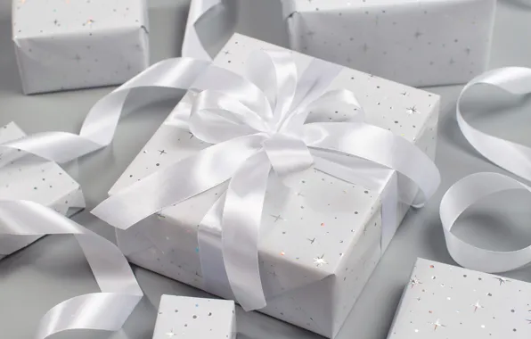 Winter, holiday, box, gift, Christmas, tape, gifts, New year