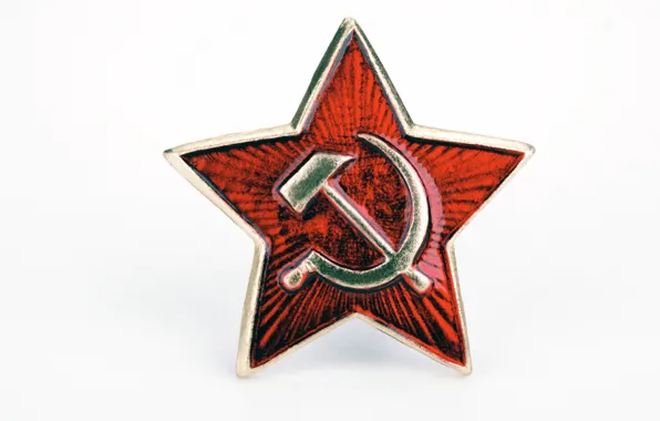 Picture star, victory day, USSR, the hammer and sickle