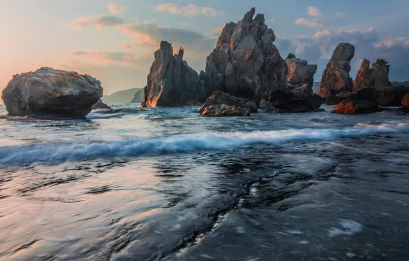 Picture sea, nature, rocks, coast