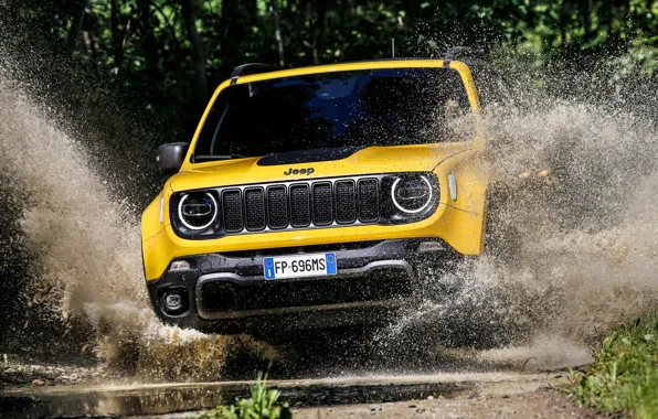 2018, Jeep, Trailhawk, Renegade