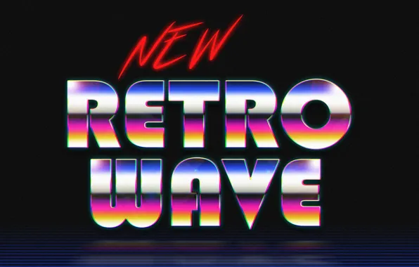 The sun, Music, Stars, Neon, Space, Background, Synthpop, VHS