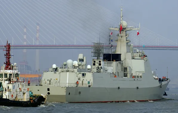 China, destroyer, type, 052dl, Zibo