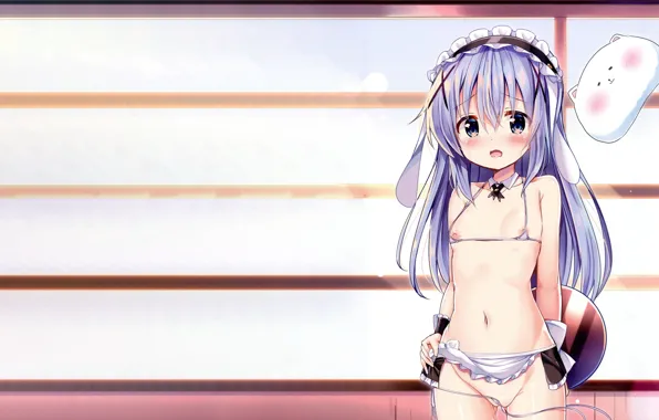 Girl, sexy, long hair, nipples, boobs, anime, beautiful, pretty