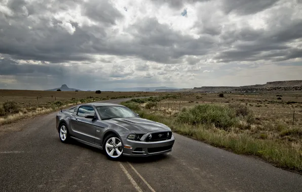 Road, machine, the sky