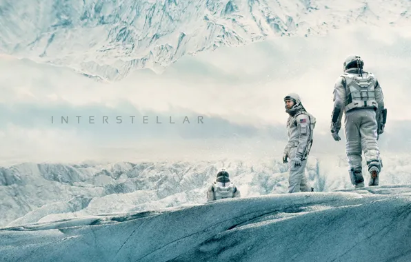 Picture snow, the suit, interstellar, Matthew McConaughey, interstellar