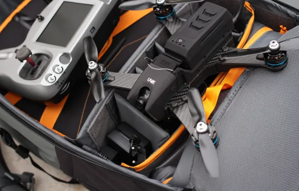 Control, technology, suitcase, drone, UVIFY DRACO, draco