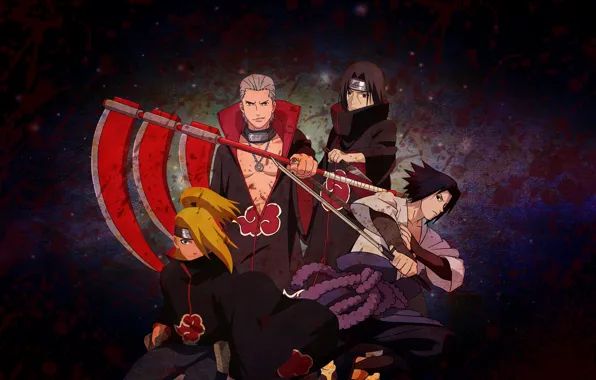 naruto anime: akatsuki