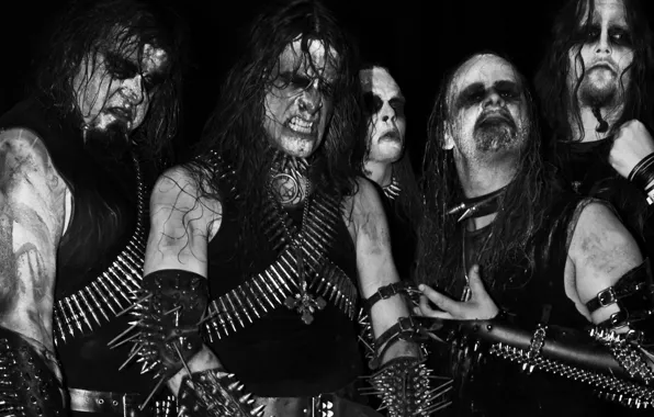 Picture Gorgoroth, corpse paint, Black Metal